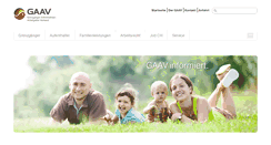 Desktop Screenshot of gaav.de